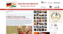 Desktop Screenshot of india-karlsruhe.com