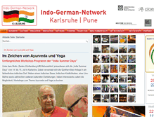 Tablet Screenshot of india-karlsruhe.com